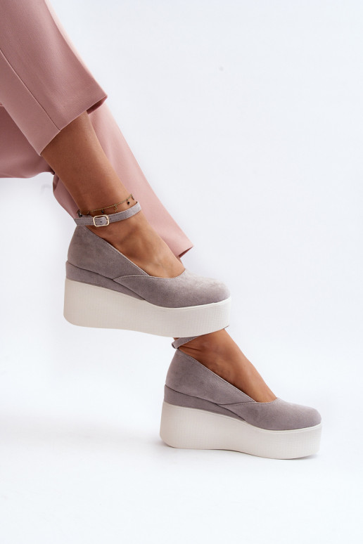 espadrilles in grijze kleur Malla