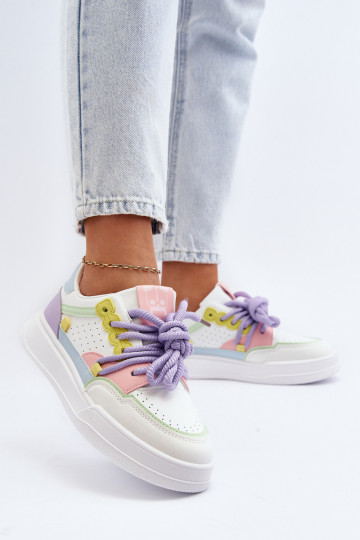 Sportieve schoenen van kunstleer in verschillende kleuren Avanalis
