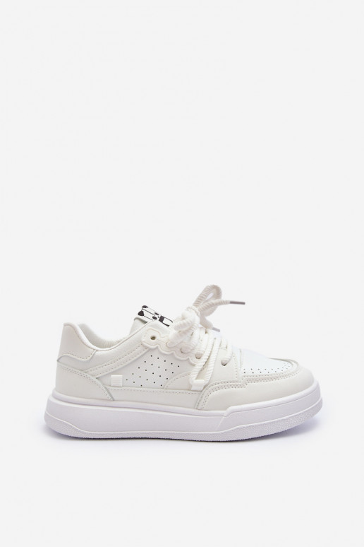 Sneakers model schoenen Eko witte kleur Avanalis