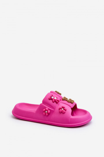 Lichtroze Cambrina pantoffels met mooie details
