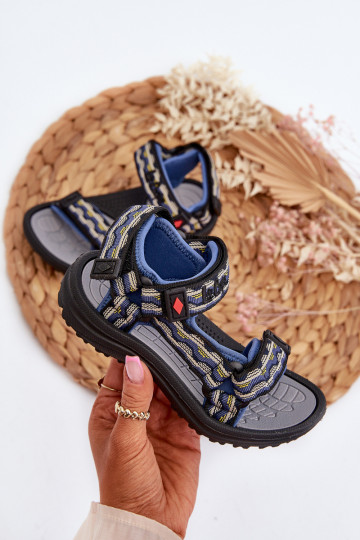 Kindersandalen Lee Cooper LCW-24-34-2601 donkerblauw 2