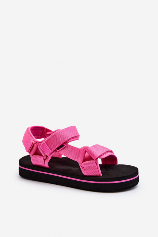 Damessandalen met platform Lee Cooper LCW-24-05-2750L roze kleur Damessandalen met platform Lee Cooper LCW-24-05-2750L roze kleur
