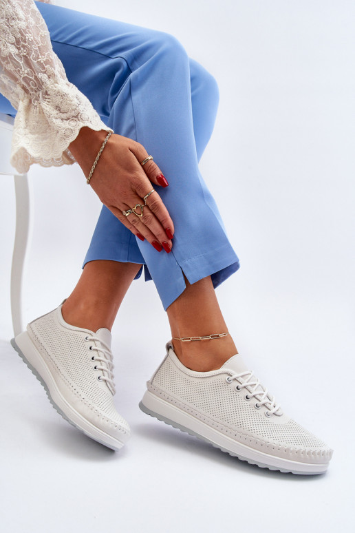 Sportschoenen Vrijetijdsschoenen witte kleur Lalnai Sportschoenen Vrijetijdsschoenen witte kleur Lalnai