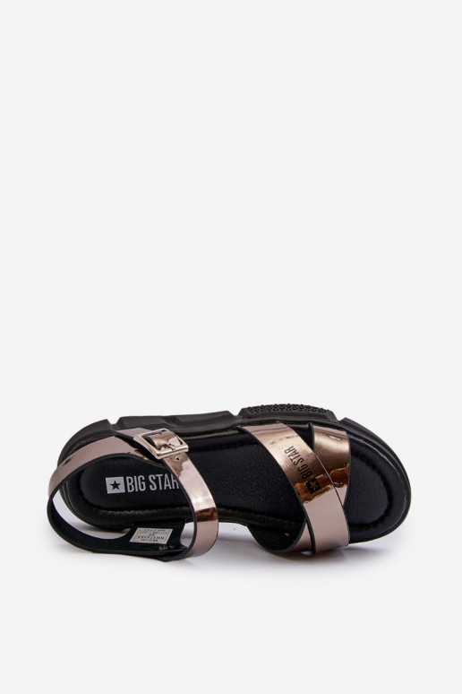 sandalen Kinder Big Star NN374264 zwarte kleur