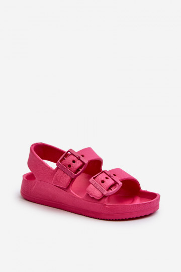 Slippers Kinderen met gespen BIG STAR NN374540 roze kleur