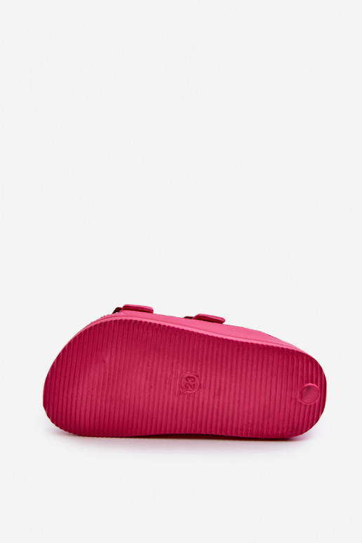 Slippers Kinderen met gespen BIG STAR NN374540 roze kleur Slippers Kinderen met gespen BIG STAR NN374540 roze kleur