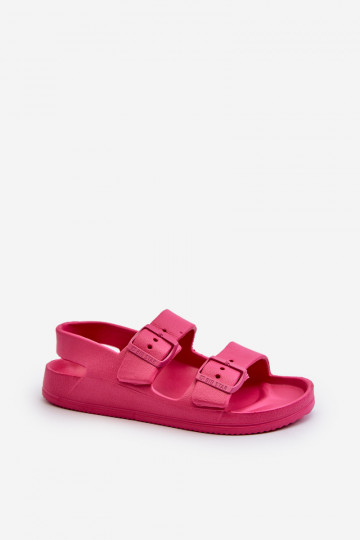 Slippers Kinderen met gespen BIG STAR NN374545 roze kleur