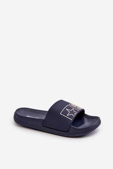 Pantoffels Kinder BIG STAR NN374521 donkerblauw