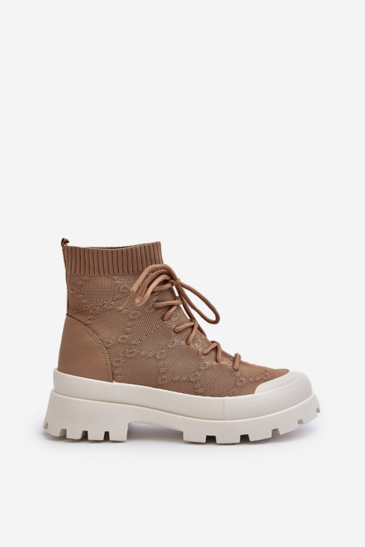 met een sokachtige binnenzool