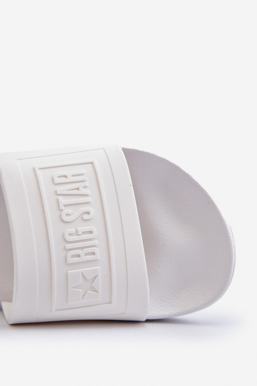 Slippers Big Star NN174651 witte kleur