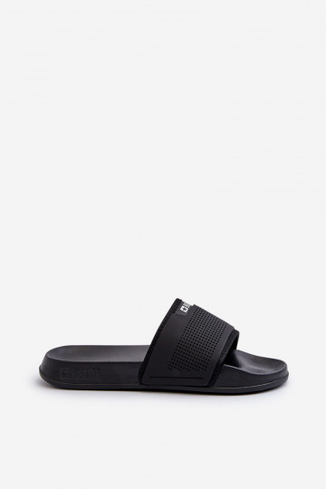 Lichte herenpantoffels Big Star NN174694 zwart 2