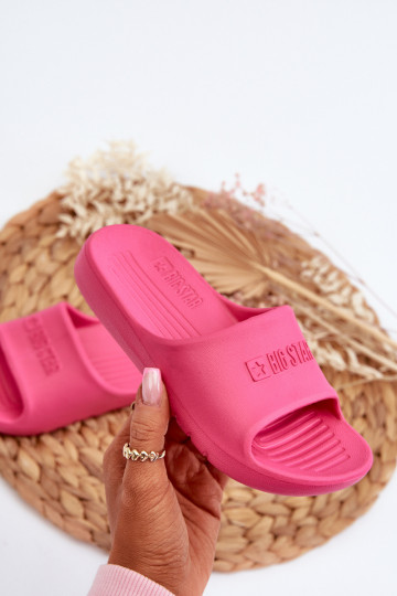 Lichte pantoffels Kinder Big Star NN374560 roze kleur 2