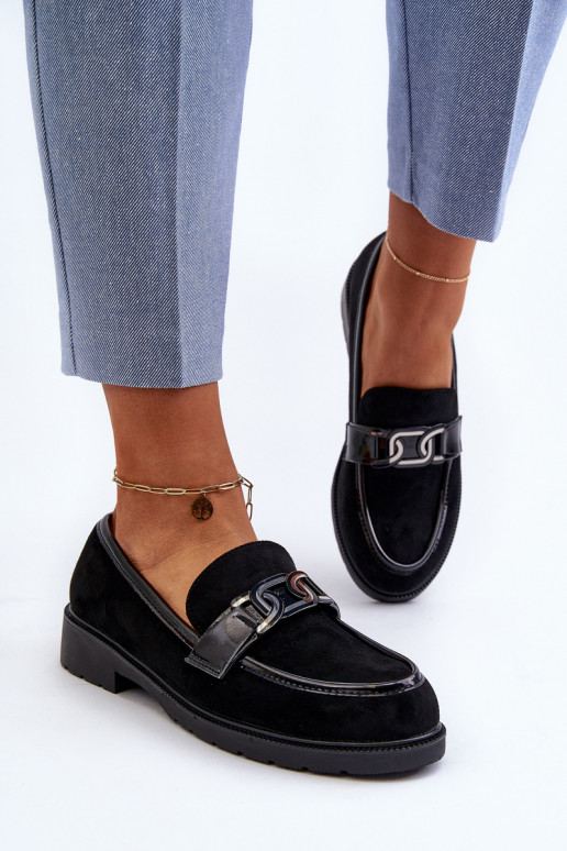 Suède mocassins S.Barski HY3350A