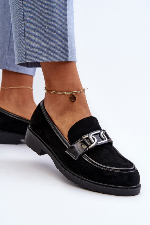 Suède mocassins S.Barski HY3350A