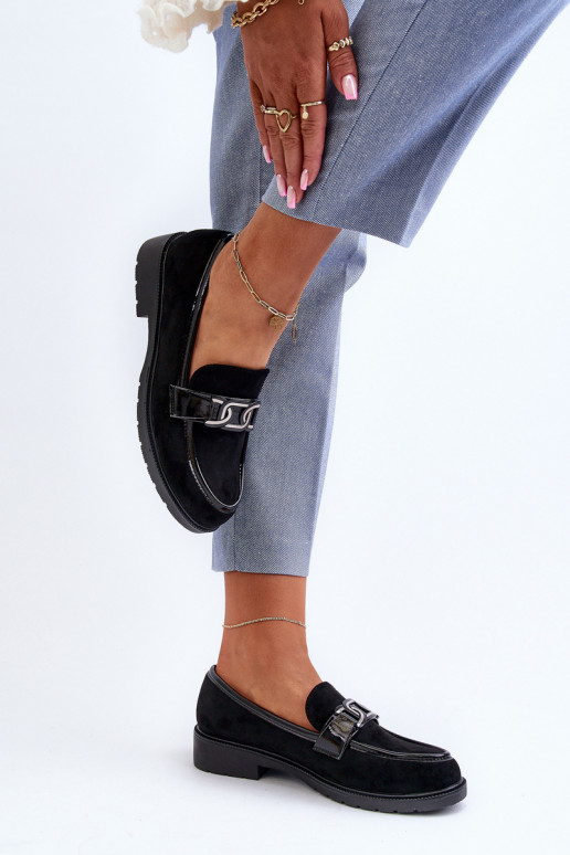 Suède mocassins S.Barski HY3350A