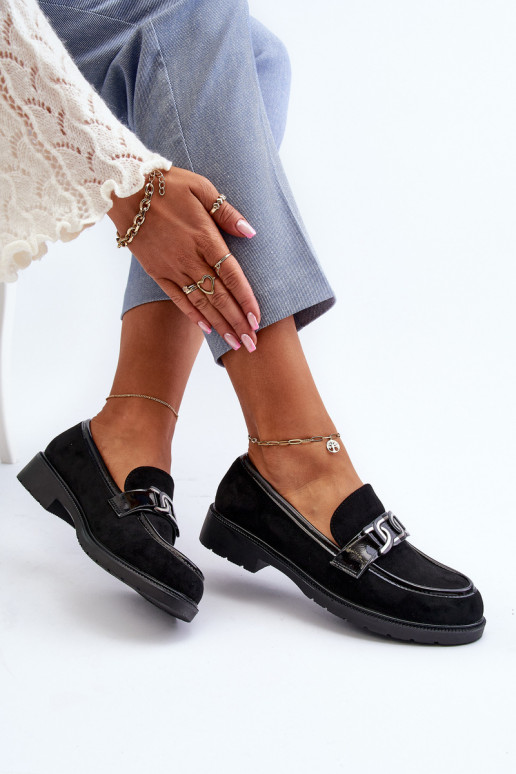 Suède mocassins S.Barski HY3350A