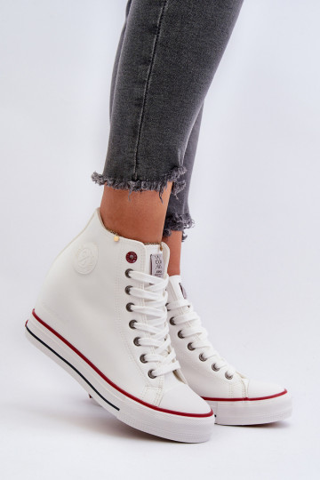 Vrijetijdsschoenen Cross Jeans NN2R4004 witte kleur