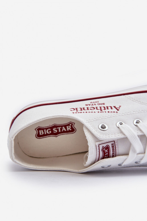 Vrijetijdsschoenen heren Big Star NN174057 witte kleur Vrijetijdsschoenen heren Big Star NN174057 witte kleur