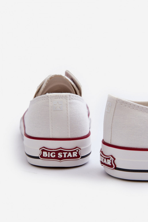 Vrijetijdsschoenen heren Big Star NN174057 witte kleur Vrijetijdsschoenen heren Big Star NN174057 witte kleur
