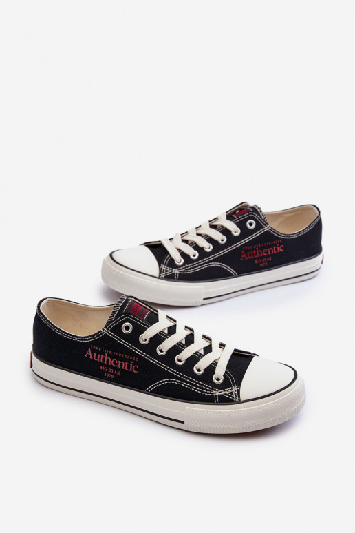 Heren vrijetijdsschoenen Big Star NN174056 zwart Heren vrijetijdsschoenen Big Star NN174056 zwart