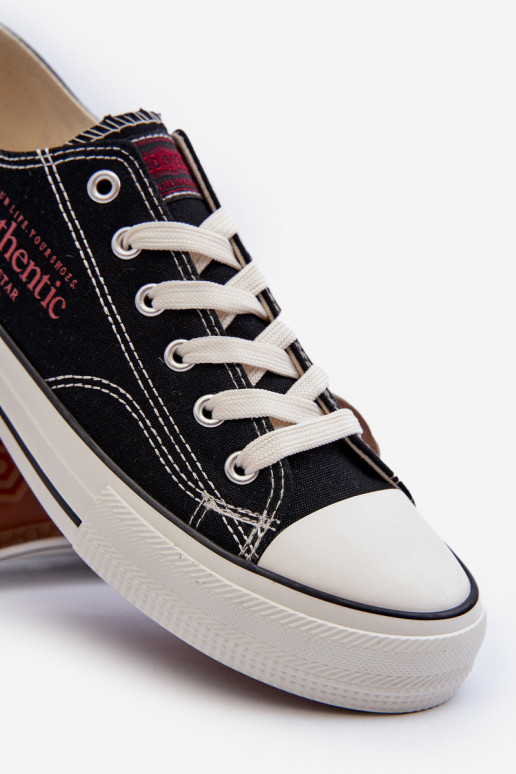 Heren vrijetijdsschoenen Big Star NN174056 zwart Heren vrijetijdsschoenen Big Star NN174056 zwart