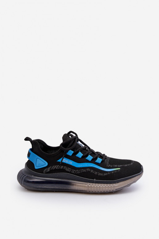 sportschoenen HI-POLY SYSTEM Big Star NN174450 zwarte kleur sportschoenen HI-POLY SYSTEM Big Star NN174450 zwarte kleur