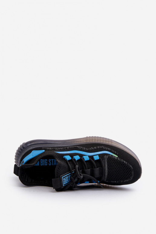 sportschoenen HI-POLY SYSTEM Big Star NN174450 zwarte kleur sportschoenen HI-POLY SYSTEM Big Star NN174450 zwarte kleur