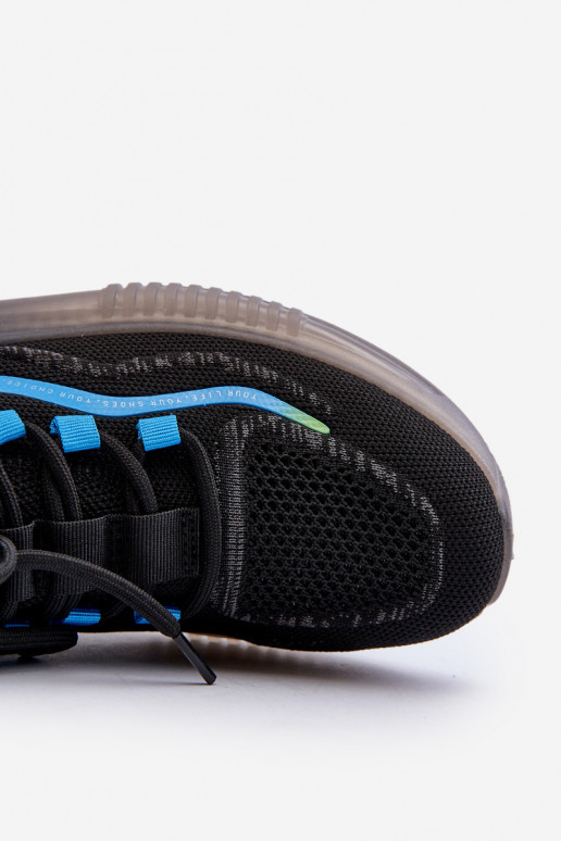 sportschoenen HI-POLY SYSTEM Big Star NN174450 zwarte kleur sportschoenen HI-POLY SYSTEM Big Star NN174450 zwarte kleur