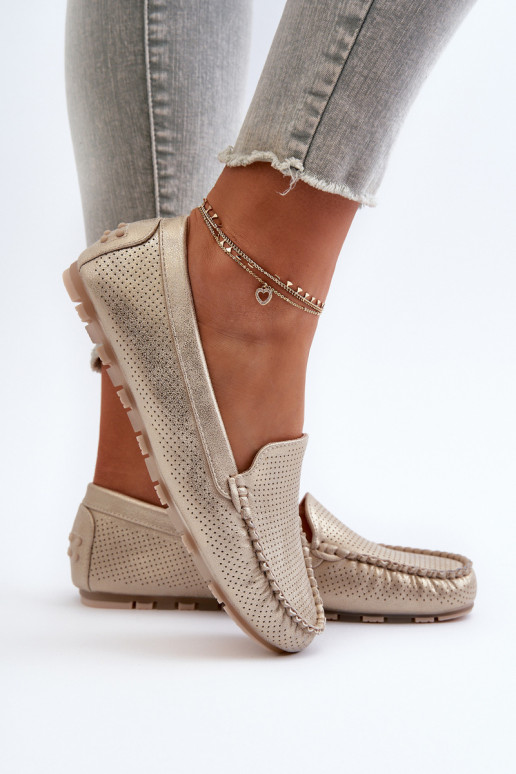 Mocassins goudkleur Ranica Mocassins goudkleur Ranica
