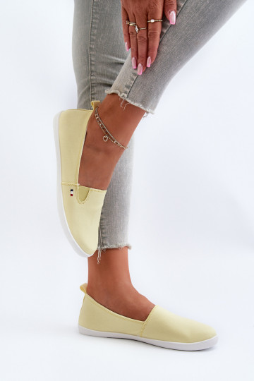 Sportschoenen vrijetijdsschoenen Slip-On gele kleur Adrancia 2