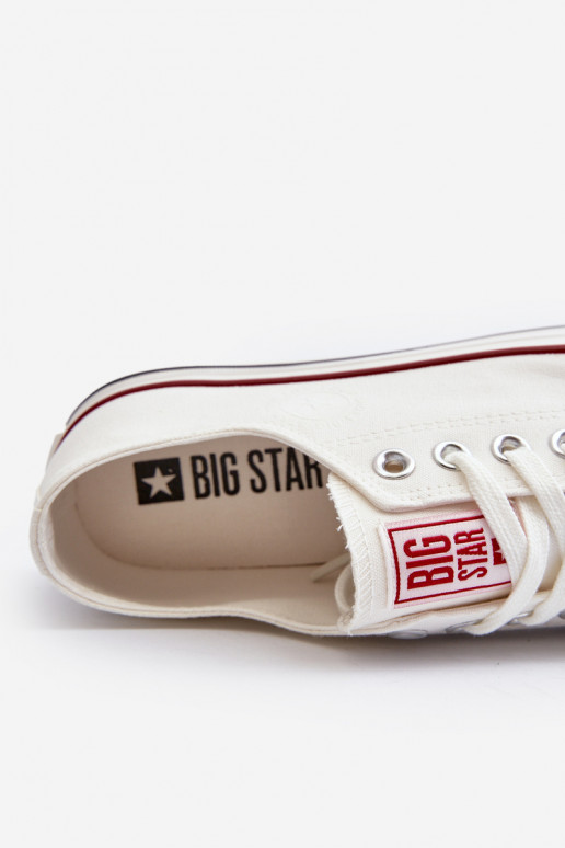 Vrijetijdsschoenen heren Big Star NN174102 witte kleur Vrijetijdsschoenen heren Big Star NN174102 witte kleur