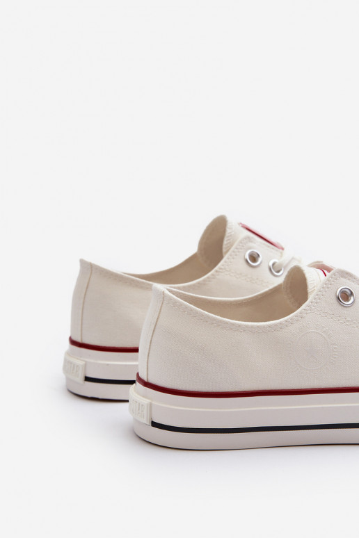 Vrijetijdsschoenen heren Big Star NN174102 witte kleur Vrijetijdsschoenen heren Big Star NN174102 witte kleur