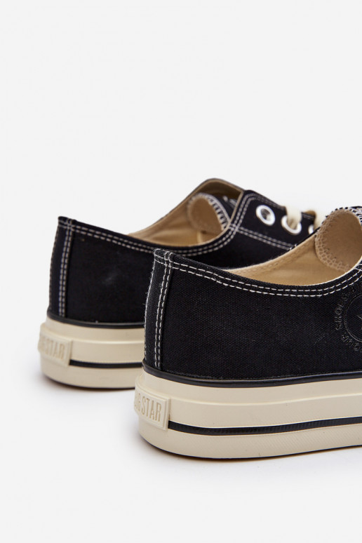 Vrijetijdsschoenen heren Big Star NN174099 zwarte kleur