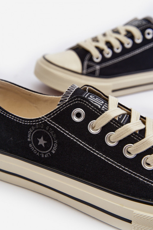 Vrijetijdsschoenen heren Big Star NN174099 zwarte kleur