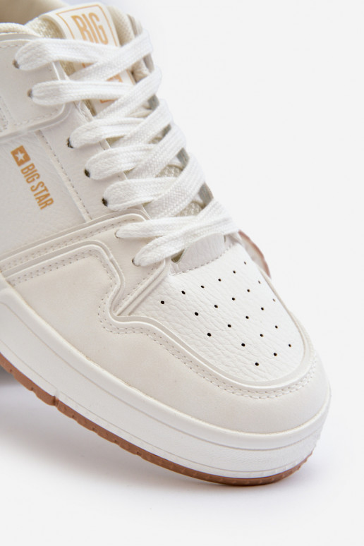 Sneakers model schoenen Big Star NN174093 witte kleur Sneakers model schoenen Big Star NN174093 witte kleur