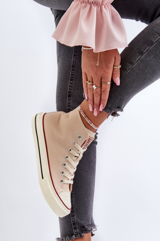 Vrijetijdsschoenen Big Star NN274278 beige