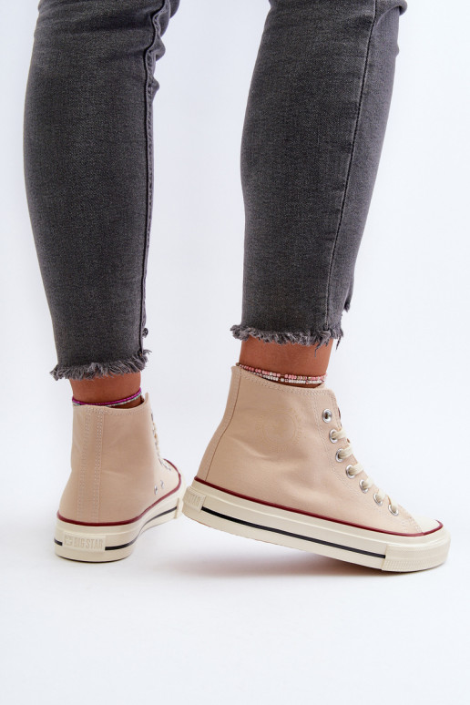 Vrijetijdsschoenen Big Star NN274278 beige