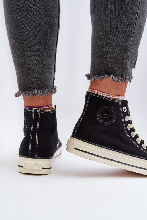 Vrijetijdsschoenen Big Star NN274283 zwart Vrijetijdsschoenen Big Star NN274283 zwart