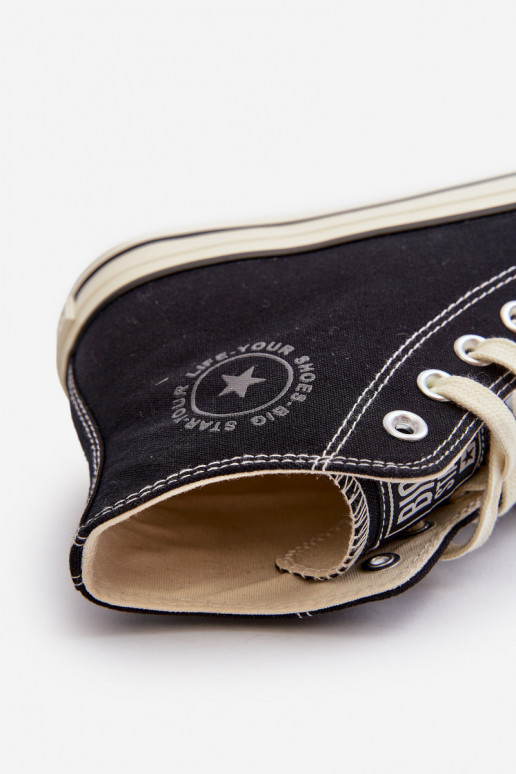 Vrijetijdsschoenen Big Star NN274283 zwart Vrijetijdsschoenen Big Star NN274283 zwart