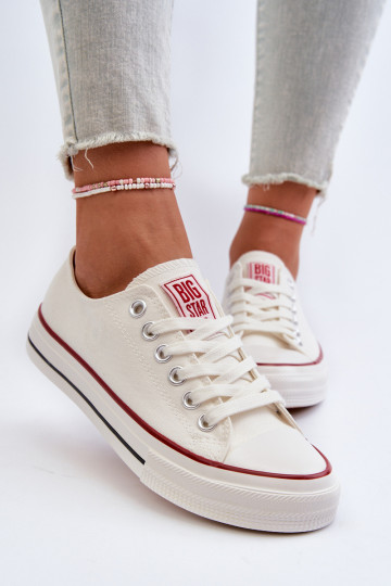 Vrijetijdsschoenen Big Star NN274274 witte kleur