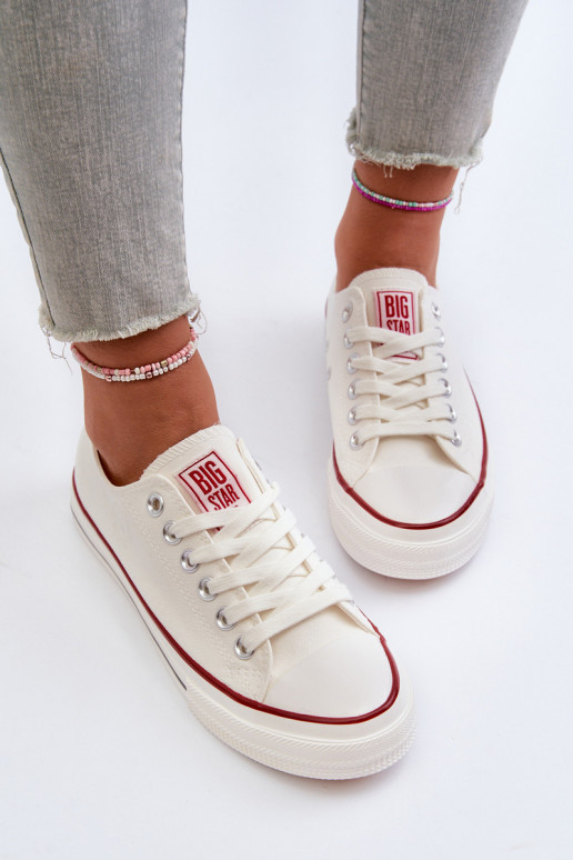 Vrijetijdsschoenen Big Star NN274274 witte kleur Vrijetijdsschoenen Big Star NN274274 witte kleur