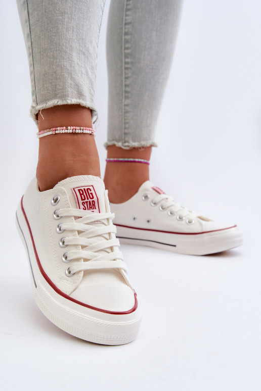 Vrijetijdsschoenen Big Star NN274274 witte kleur Vrijetijdsschoenen Big Star NN274274 witte kleur