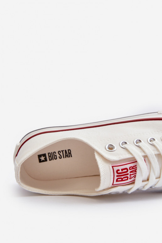 Vrijetijdsschoenen Big Star NN274274 witte kleur Vrijetijdsschoenen Big Star NN274274 witte kleur