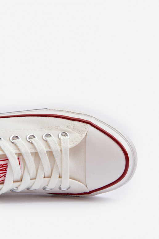 Vrijetijdsschoenen Big Star NN274274 witte kleur Vrijetijdsschoenen Big Star NN274274 witte kleur