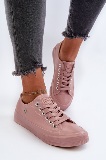 Klassiek model Vrijetijdsschoenen Big Star NN274291 roze kleur