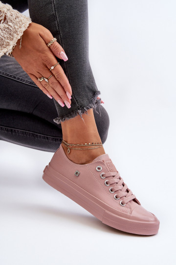 Klassiek model Vrijetijdsschoenen Big Star NN274291 roze kleur 2