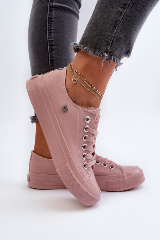 Klassiek model Vrijetijdsschoenen Big Star NN274291 roze kleur Klassiek model Vrijetijdsschoenen Big Star NN274291 roze kleur