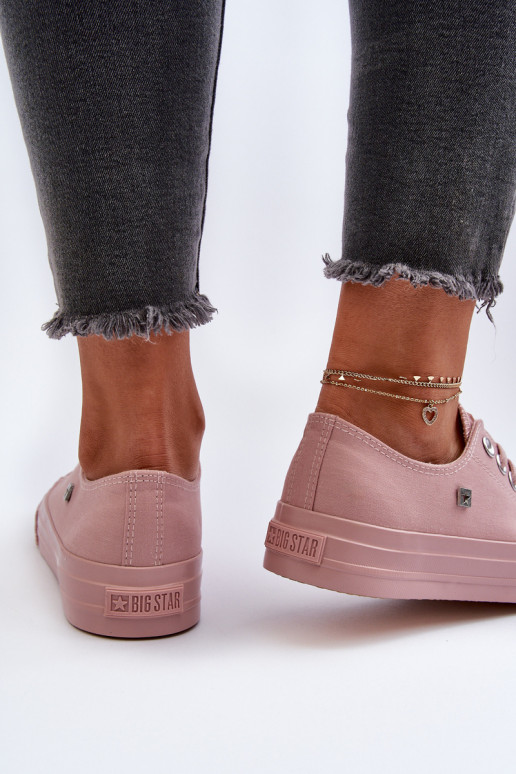 Klassiek model Vrijetijdsschoenen Big Star NN274291 roze kleur Klassiek model Vrijetijdsschoenen Big Star NN274291 roze kleur