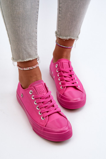 Klassiek model Vrijetijdsschoenen Big Star NN274290 roze kleur 2