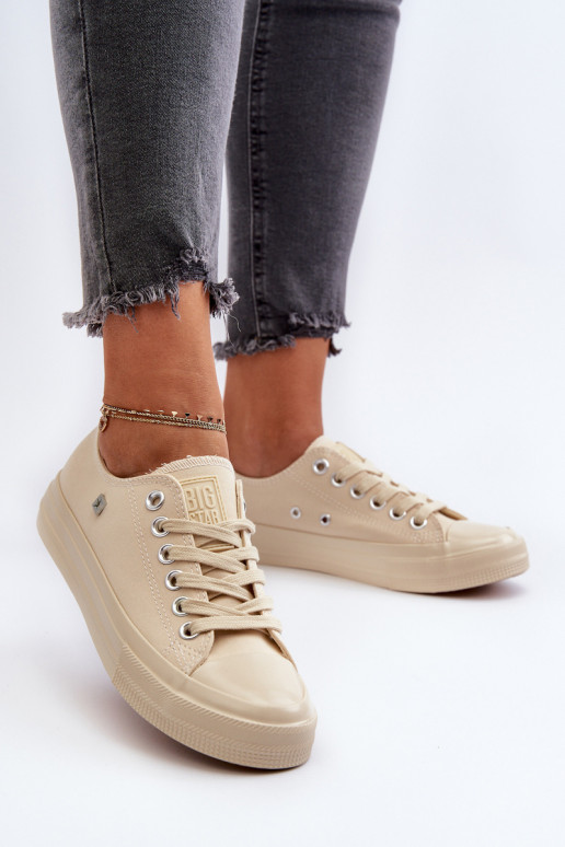 Klassiek model Vrijetijdsschoenen Big Star NN274286 beige Klassiek model Vrijetijdsschoenen Big Star NN274286 beige